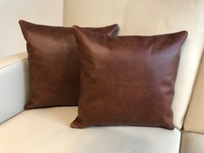 2x Sofakissen 40x40cm antik