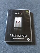 Spiel Game WePlay Mahjongg 20 Fesselnde Varianten MAC CD Rom ab Mac G3, G4