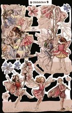 # GLANZBILDER # MLP 2042, Flower Fairies,  Mary Barker, wunderschön & rar   #