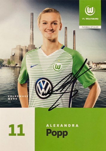 Autogramm alexandra popp - autogramm,