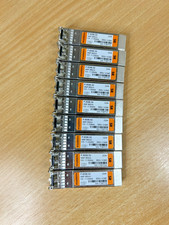 9x Flexoptix P.8596.02 10.3G SFP+ 300M SR 850nm Transceiver Fiber Switch Modul