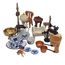 Retro Puppenhaus Miniatur