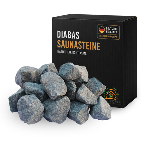Saunasteine diabas premium - saunasteine,