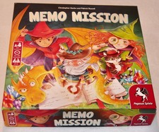 MEMO MISSION Brettspiel