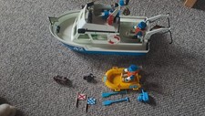 Playmobil 3539 Polizeiboot, gebraucht
