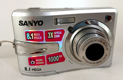 Sanyo vpc s870 - 8.1, mp