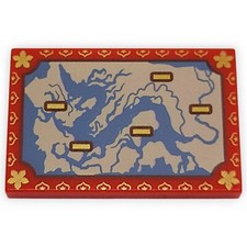 LEGO Tile Fliese Kumandra