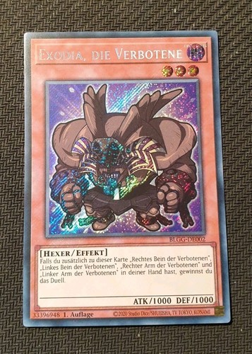 Exodia die verbotene - verbotene,
