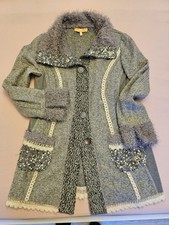 Biba Damen Mantel Grau Gr. 38