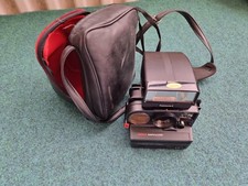 Alte Sofortbildkameras Polaraid Land Camera 2390 Polatronic 5 mit Original Tasch