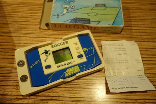 Handheld soccer lcd spiel - soccer,