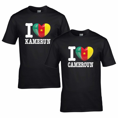 Shirt love kamerun herren - herren, wm