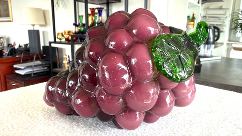 Große glas figur traube - große,