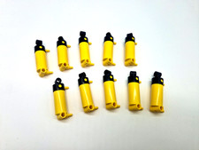 10x Lego Technic Technik Pneumatik-Zylinder 47224c01 gelb-schwarz
