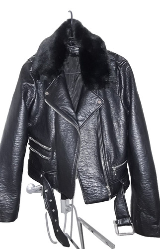 Bikerjacke kunstleder zara - bikerjacke, 38