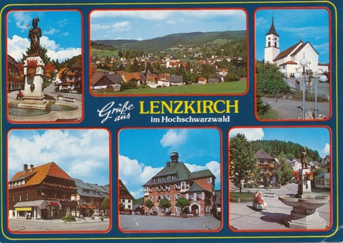 Lenzkirch mehrbildkarte - lenzkirch,