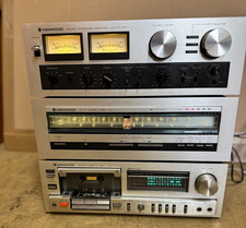 Kenwood KA-405 Stereo Amplifier Verstärker, KT 413 Radio Tuner, KX 500 Cassette