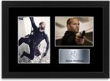 Jason Statham A4 signed