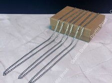 Echt 925 Sterlingsilber 3mm Herren Panzerkette | Robust & Massiv Hip-Hop