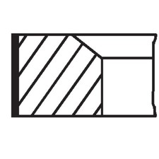 Kolbenringsatz MAHLE 021 RS