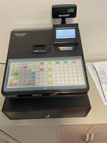 Sharp a217b registrierkasse - sharp, xe-a217b