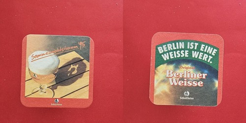 Schultheiss berliner weisse - schultheiss,