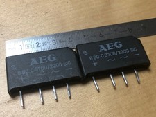 2 Stück AEG Brückengleichrichter 80V 2,2A Dioden B80C3700A/2200 SiC