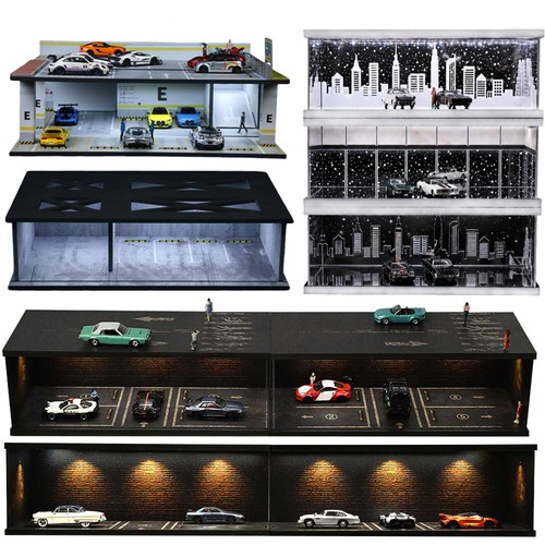 Diorama garage modell - 1/43/64,