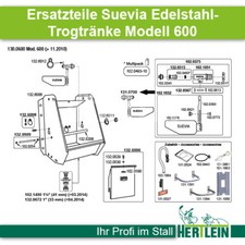 Ersatzteile SUEVIA Trogtränke