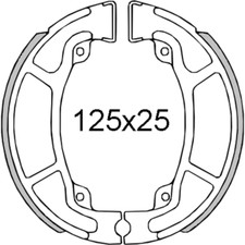 Paar Rachen Honda Ps 125 I 125