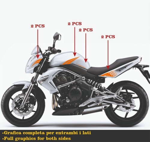 Kit aufkleber kawasaki - 16,