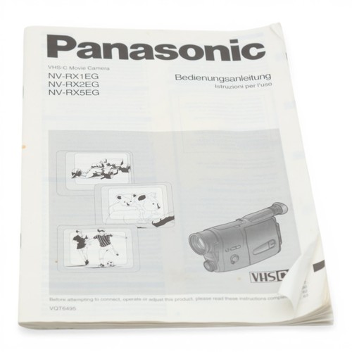 Panasonic vhs movie camera - panasonic, vhs-c
