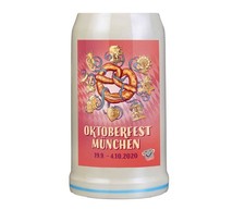Offizieller Oktoberfestkrug 2020 (Sammlerkrug Wiesnkrug Jahreskrug) von Rastal