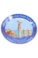 ROSENTHAL Sammelteller München 1999 Porzellan Blau Historische Bauten