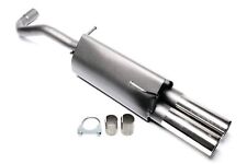 Sportauspuff EINTRAGUNGSFREI! 2x76mm VW Lupo 6x