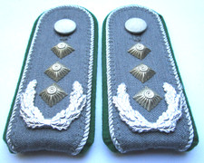 Schulterklappen Jacke Oberst  Dienstgradabzeichen Infanterie Truppe schmale Ausf