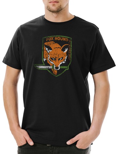 Foxhound logo herren shirt - foxhound,