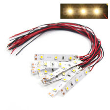 10 Stk. 3-LED Hausbeleuchtung 5cm warmweiss mit Kabel 20cm 12-18V