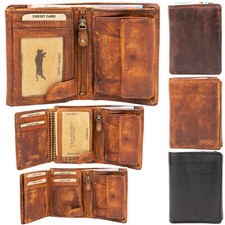 Waschleder Geldbörse