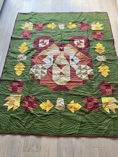 Patchwork Tagesdecke Bär 172cm X 212cm
