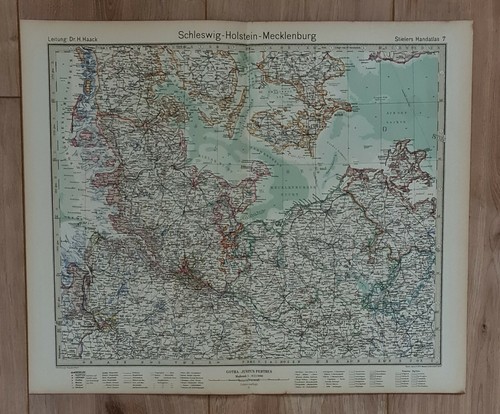 Landkarte map 1931