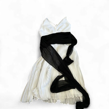 Apart Kleid Damen Dress Damenkleid Gr. 36 Weiß Schwarz Festlich Elegant Zustand