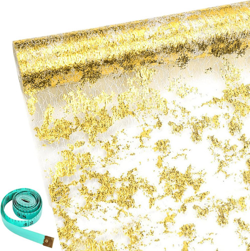 Gold tischdecken dekostoff - gold,