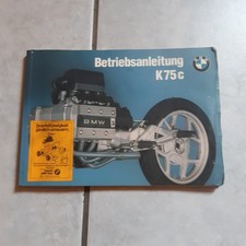 Betriebsanleitung Bedienungsanleitung BMW  K 75 C