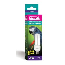 Arcadia - Bird Lamp Kompakt - 20W E27 - Vogellampe Beleuchtung Lampe Licht Vogel