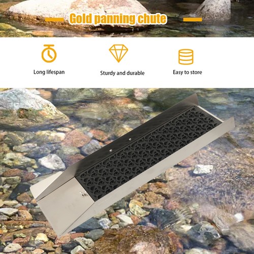 Goldwaschrinne edelstahl gold - goldwaschrinne,