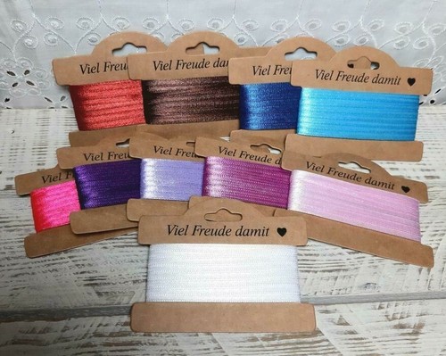 Meter satinband 3mm - ,