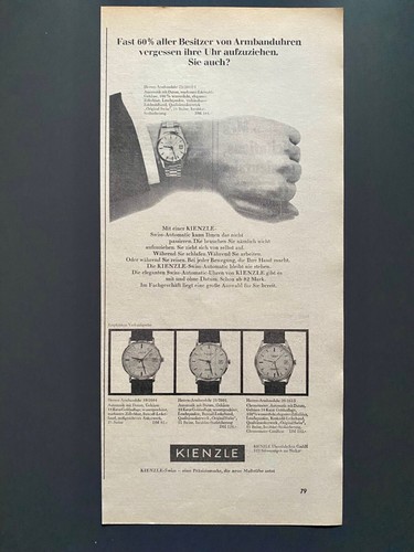 1966 kienzle swiss automatic - kienzle,