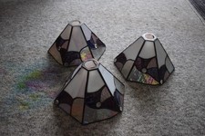 3x Tiffany Lampenschirm,klein 20x13x3cm,sehr gut erhalten