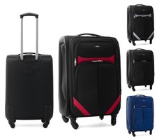 RGL S010 XXL XL L Reisekoffer Koffer mit Rollen Trolley Weichgepäck mit Schloss